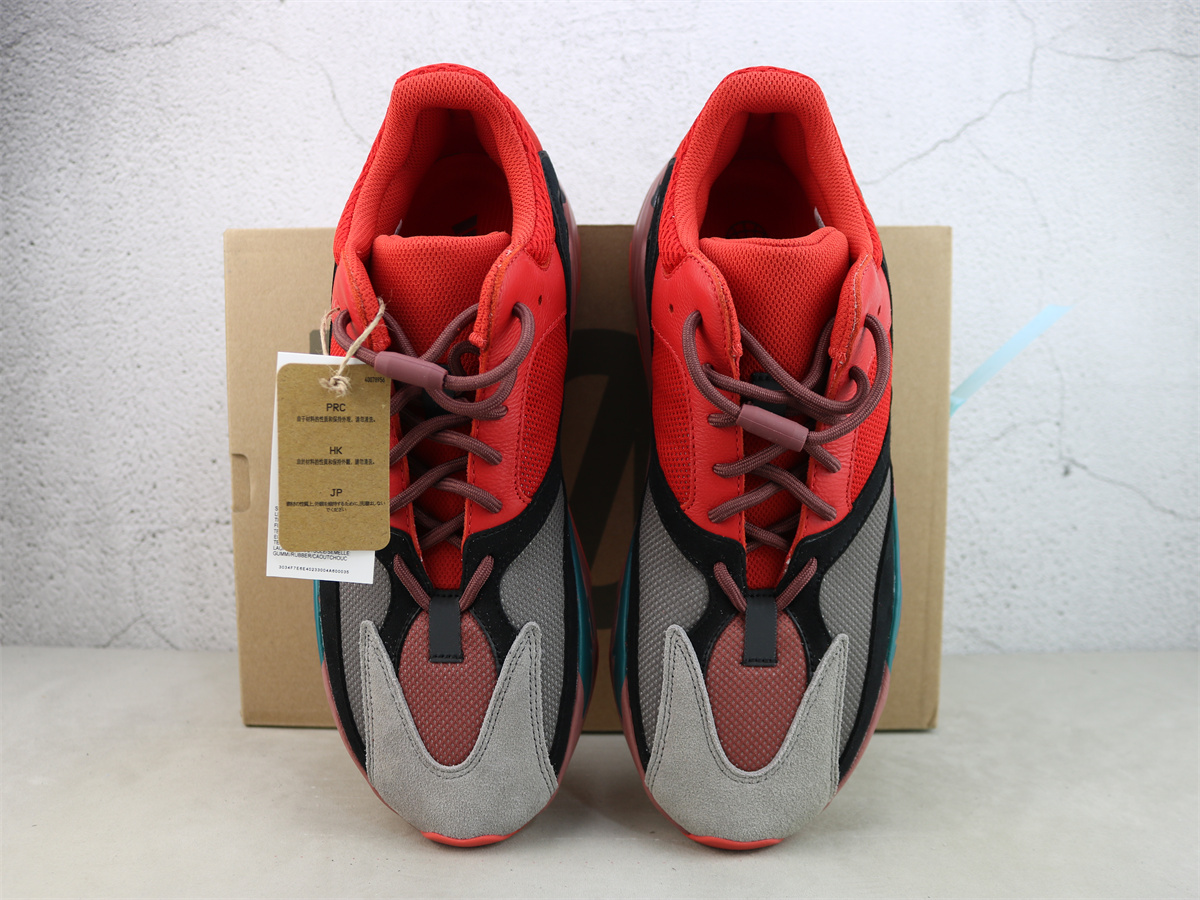 OG Batch Yeezy Boost 700 Hi-Red Red HQ6979